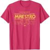 imageStar Wars Best Maestro in the Galaxy Teacher Gift Spanish TShirtRed Heather