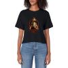 imageStar Wars The Phantom Menace Jar Jar Binks Exsqueeze Me Womens Crop TopBlack