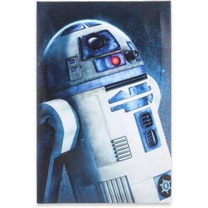 imageDisney Star Wars Death Star Gallery Wrapped Canvas Wall Decor  Detailed Death Star Wall Art for Man Cave or Movie RoomNavy