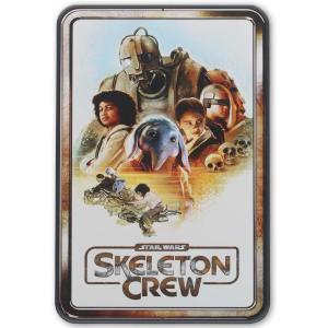 imageDisney Star Wars Droids Escape from Tattooine Embossed Metal Sign  Retro R2D2 and C3PO Wall Sign for HomeBrown