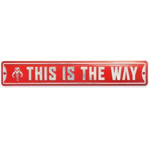 imageDisney Star Wars Droids Escape from Tattooine Embossed Metal Sign  Retro R2D2 and C3PO Wall Sign for HomeRed