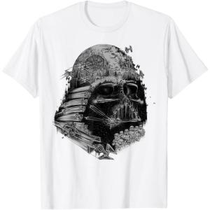 imageStar Wars Darth Vader Build The Empire Graphic TShirtWhite