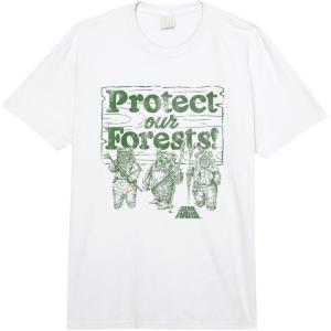 imageStar Wars Ewoks Protect Our Forests Sketch Comfort Colors Adult Heavyweight TshirtWhite