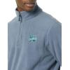 imageAmazon Essentials Disney  Marvel  Star Wars Mens Polar Fleece QuarterZip Mock JacketsMarvel Comic Logo