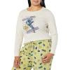 imageAmazon Essentials Disney  Marvel  Star Wars Womens Flannel Pajama Sleep SetsMarvel Black Panther