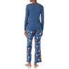 imageAmazon Essentials Disney  Marvel  Star Wars Womens Flannel Pajama Sleep SetsMarvel Captain America