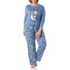 imageAmazon Essentials Disney  Marvel  Star Wars Womens Flannel Pajama Sleep SetsNightmare Santa Jack  Womens