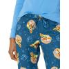 imageAmazon Essentials Disney  Marvel  Star Wars Womens Flannel Pajama Sleep SetsStar Wars Grogu  Womens