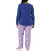 imageAmazon Essentials Disney  Marvel  Star Wars Womens Flannel Pajama Sleep SetsStar Wars Logo Leia  Womens