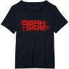 imageStar Wars The Dark Side Darth Vader Darth Maul Sith Villains TShirtBlack