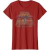 imageStar Wars XWing 1977 Vintage Retro C1 Disney TShirtCranberry Red