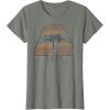 imageStar Wars XWing 1977 Vintage Retro C1 Disney TShirtOlive Heather