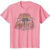 imageStar Wars XWing 1977 Vintage Retro C1 Disney TShirtPink