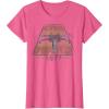imageStar Wars XWing 1977 Vintage Retro C1 Disney TShirtPink Heather