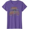 imageStar Wars XWing 1977 Vintage Retro C1 Disney TShirtPurple Heather