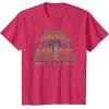imageStar Wars XWing 1977 Vintage Retro C1 Disney TShirtRed Heather