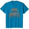 imageStar Wars XWing 1977 Vintage Retro C1 Disney TShirtSapphire Blue