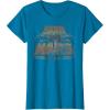 imageStar Wars XWing 1977 Vintage Retro C1 Disney TShirtSapphire Blue