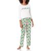 imageAmazon Essentials Disney  Marvel  Star Wars Womens Flannel Pajama Sleep SetsMickey Holiday  Womens
