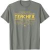 imageStar Wars Best Teacher in the Galaxy XWing Teacher Gift TShirtOlive Heather