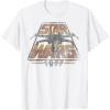 imageStar Wars XWing 1977 Vintage Retro C1 Disney TShirtWhite