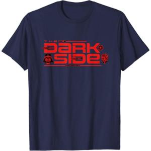 imageStar Wars The Dark Side Darth Vader Darth Maul Sith Villains TShirtNavy Blue