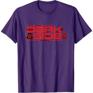 imageStar Wars The Dark Side Darth Vader Darth Maul Sith Villains TShirtPurple