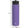 imageJoyJolt Stainless Steel 22 oz Star Wars Water Bottle with Straw Lid BPAFree Sports and Travel Vacuum Insulated Water Bottle Destination Collection Death Star Bottle Star Wars GiftsLilac Purple