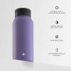 imageJoyJolt Stainless Steel 22 oz Star Wars Water Bottle with Straw Lid BPAFree Sports and Travel Vacuum Insulated Water Bottle Destination Collection Death Star Bottle Star Wars GiftsLilac Purple