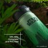 imageJoyJolt Stainless Steel 22 oz Star Wars Water Bottle with Straw Lid BPAFree Sports and Travel Vacuum Insulated Water Bottle Destination Collection Death Star Bottle Star Wars GiftsEndor