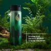 imageJoyJolt Stainless Steel 22 oz Star Wars Water Bottle with Straw Lid BPAFree Sports and Travel Vacuum Insulated Water Bottle Destination Collection Death Star Bottle Star Wars GiftsEndor