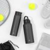 imageJoyJolt Stainless Steel 22 oz Star Wars Water Bottle with Straw Lid BPAFree Sports and Travel Vacuum Insulated Water Bottle Destination Collection Death Star Bottle Star Wars GiftsMatte Black