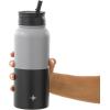 imageJoyJolt Stainless Steel 22 oz Star Wars Water Bottle with Straw Lid BPAFree Sports and Travel Vacuum Insulated Water Bottle Destination Collection Death Star Bottle Star Wars GiftsGrayBlack