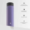 imageJoyJolt Stainless Steel 22 oz Star Wars Water Bottle with Straw Lid BPAFree Sports and Travel Vacuum Insulated Water Bottle Destination Collection Death Star Bottle Star Wars GiftsLilac Purple