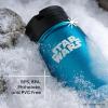 imageJoyJolt Stainless Steel 22 oz Star Wars Water Bottle with Straw Lid BPAFree Sports and Travel Vacuum Insulated Water Bottle Destination Collection Death Star Bottle Star Wars GiftsHoth