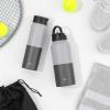 imageJoyJolt Stainless Steel 22 oz Star Wars Water Bottle with Straw Lid BPAFree Sports and Travel Vacuum Insulated Water Bottle Destination Collection Death Star Bottle Star Wars GiftsGrayBlack