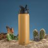 imageJoyJolt Stainless Steel 22 oz Star Wars Water Bottle with Straw Lid BPAFree Sports and Travel Vacuum Insulated Water Bottle Destination Collection Death Star Bottle Star Wars GiftsGoldenrod
