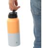 imageJoyJolt Stainless Steel 22 oz Star Wars Water Bottle with Straw Lid BPAFree Sports and Travel Vacuum Insulated Water Bottle Destination Collection Death Star Bottle Star Wars GiftsOrangeBlue
