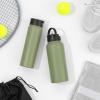 imageJoyJolt Stainless Steel 22 oz Star Wars Water Bottle with Straw Lid BPAFree Sports and Travel Vacuum Insulated Water Bottle Destination Collection Death Star Bottle Star Wars GiftsForest Green