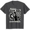 imageStar Wars Darth Vader Join the Dark Side Destiny Punk Rock TShirtDark Heather Grey