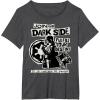 imageStar Wars Darth Vader Join the Dark Side Destiny Punk Rock TShirtDark Heather Grey