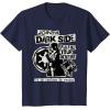 imageStar Wars Darth Vader Join the Dark Side Destiny Punk Rock TShirtNavy Blue