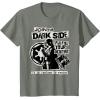 imageStar Wars Darth Vader Join the Dark Side Destiny Punk Rock TShirtOlive Heather