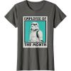 imageStar Wars Stormtrooper Employee of The Month TShirtAsphalt Grey