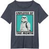 imageStar Wars Stormtrooper Employee of The Month TShirtHeather Blue