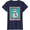 imageStar Wars Stormtrooper Employee of The Month TShirtNavy Blue