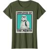 imageStar Wars Stormtrooper Employee of The Month TShirtOlive Green