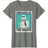 imageStar Wars Stormtrooper Employee of The Month TShirtOlive Heather