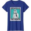 imageStar Wars Stormtrooper Employee of The Month TShirtRoyal Blue