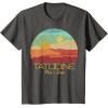 imageStar Wars Tatooine Postcard Fun in the Sun Vintage Disney TShirtAsphalt Grey